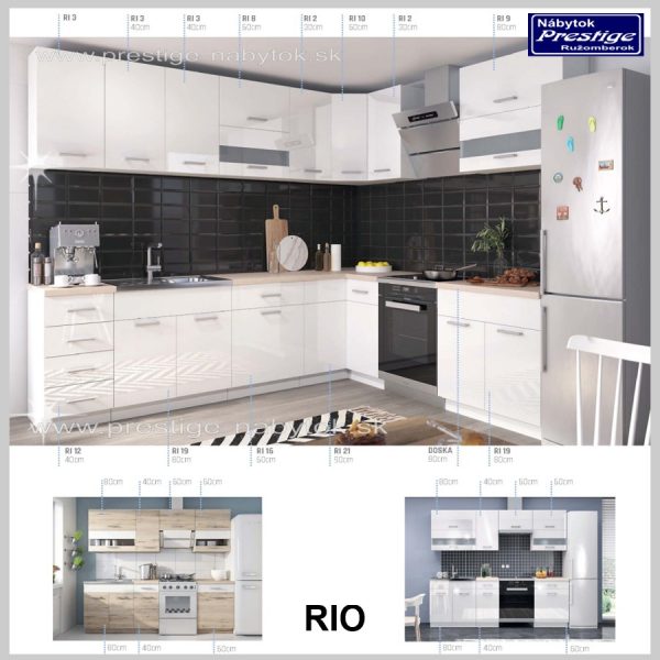 Kuchynská linka RIO sektor
