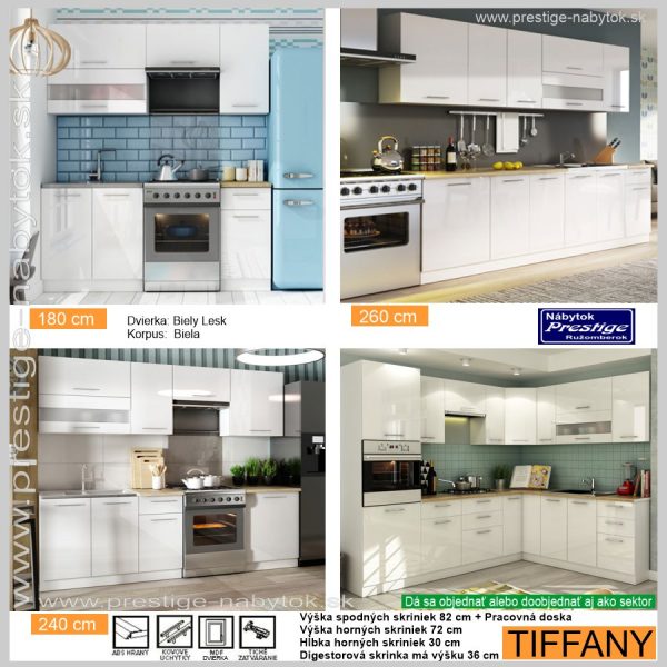 Tiffany 180 kuchynská linka