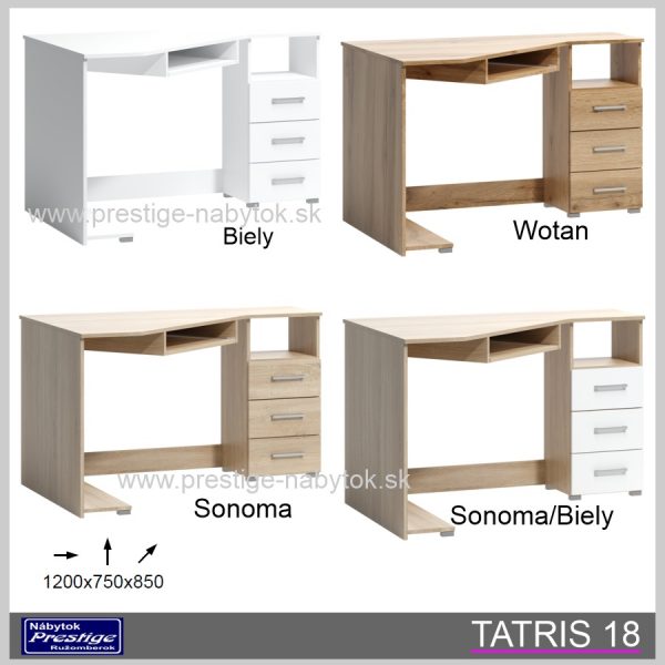 Tatris 18 PC stolík