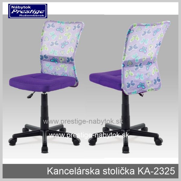 Kancelárska stolička KA 2325 Lila