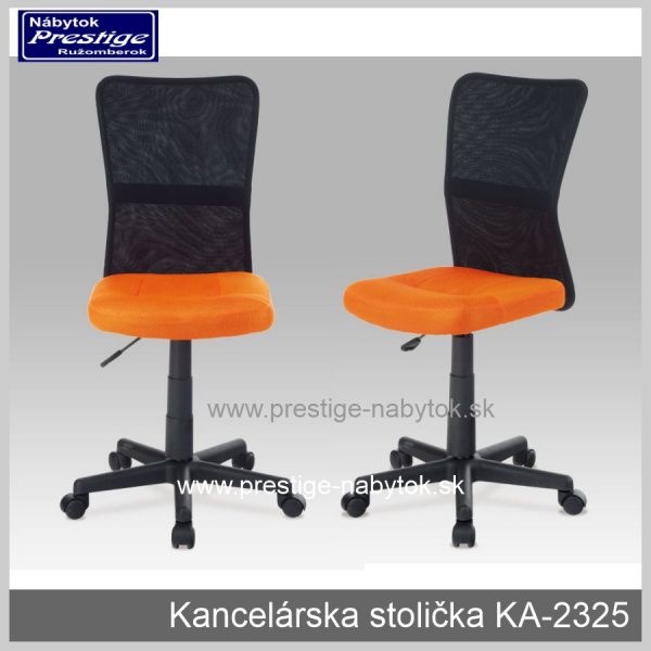 Kancelárska stolička KA 2325 Pomaranč