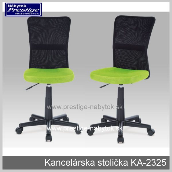 Kancelárska stolička KA 2325 zelená