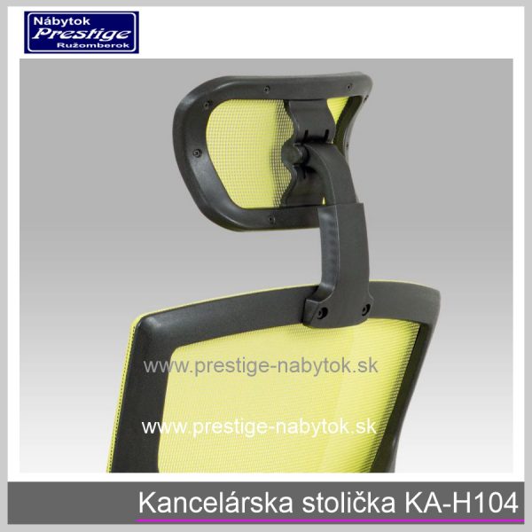 Kancelárska stolička KA H104 zelená detail 5