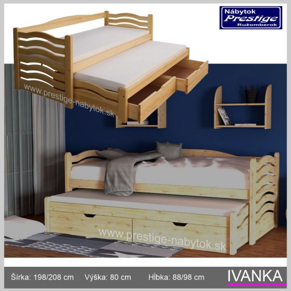Detská posteľ Ivanka
