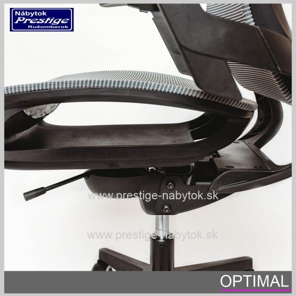 Spinergo stolička Optimal sivá 5