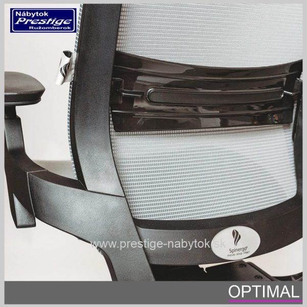 Spinergo stolička Optimal sivá 7