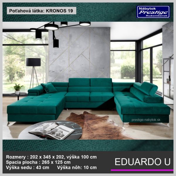 Eduardo sedačka U zelená 04