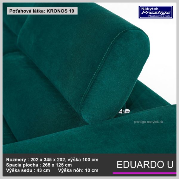 Eduardo sedačka U zelená 07