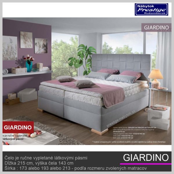 Giardino posteľ prospekt