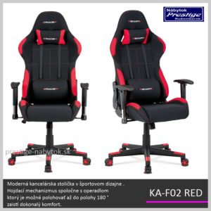 KA-F02 RED kancelárske kreslo