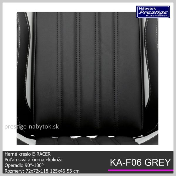 KA F06 Grey kancelárska stolička detail 05