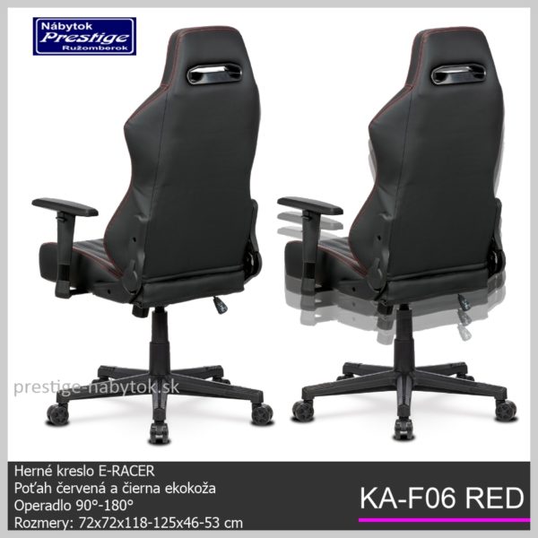 KA-F06 RED kancelárske kreslo 04