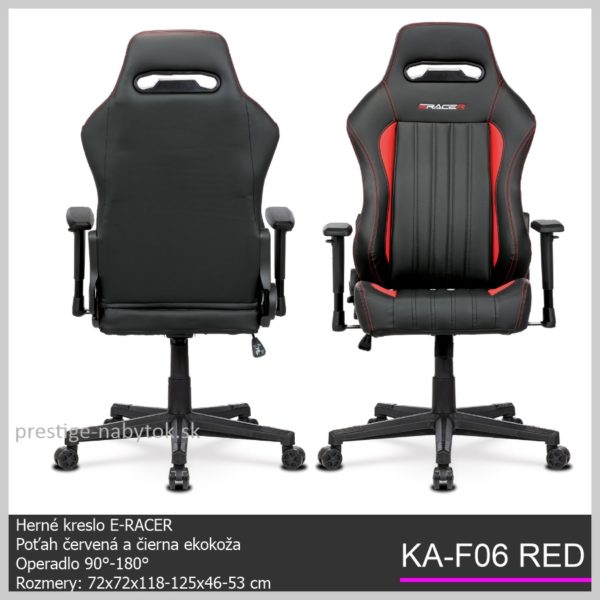 KA-F06 RED kancelárske kreslo