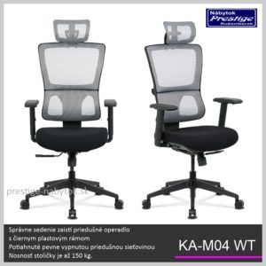 KA-M04 WT kancelárska stolička